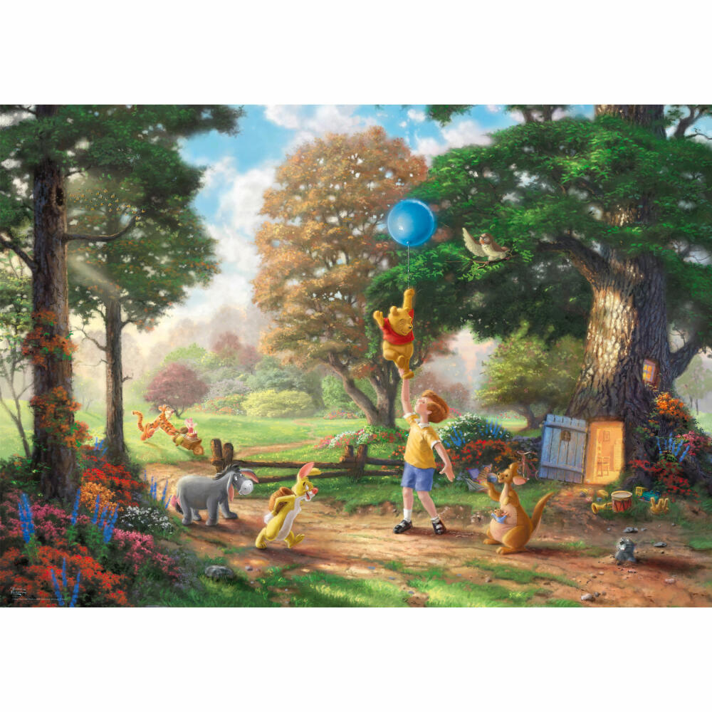 Schmidt Spiele Puzzle Disney Dreams Collection Winnie Pooh II, Thomas Kinkade, Adult Puzzle, 6000 Pieces, 57399