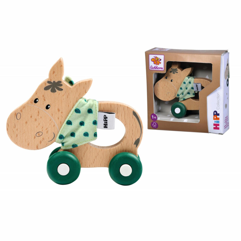 Eichhorn Baby HiPP Push-Donkey, Push-along Animal, Push-along Toy, Toy, 100005867