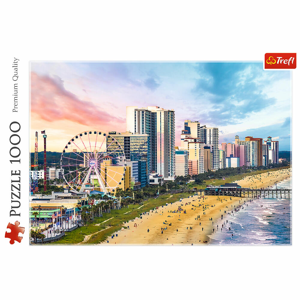 Trefl Puzzle South Beach, Miami, USA, 1000 Teile, 68.3 x 48 cm, 10746
