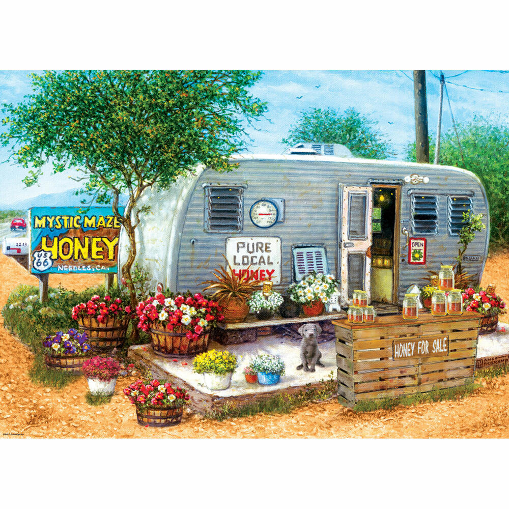 Eurographics Puzzle Honig zu verkaufen, Trailer, 500 Teile, 68 x 48 cm, 6500-5364
