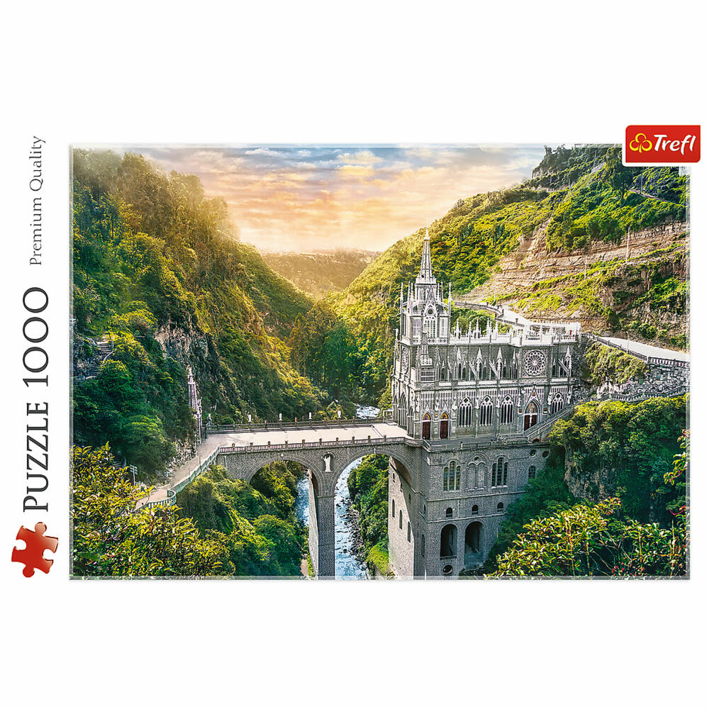 Trefl Puzzle Las Lajas Church, Colombia, 1000 pieces, 68.3 x 48 cm, 10724