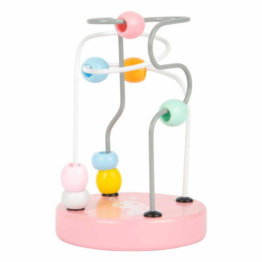 Legler Small Foot Motorikschleife Hase Pastell, Spielzeug, ab 12 Monate, 11762
