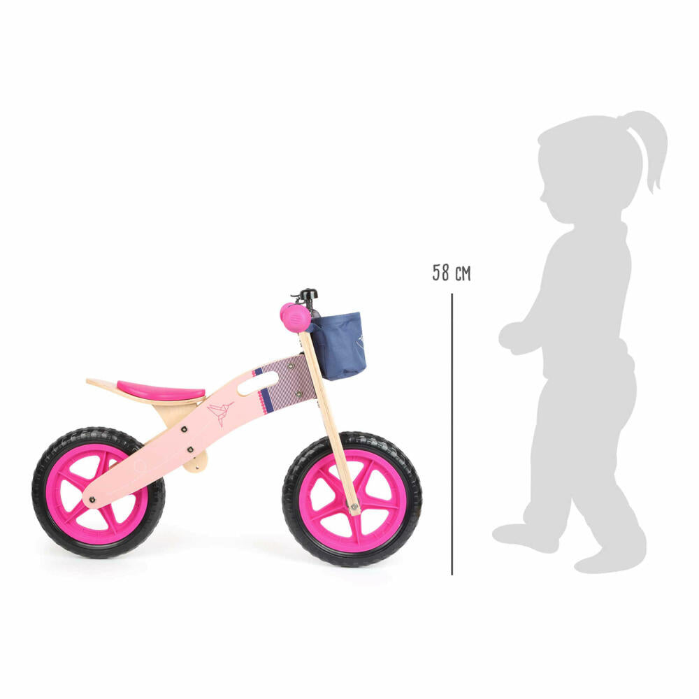 Legler Small Foot balance bike pink hummingbird, toy, from 3 years, 11613