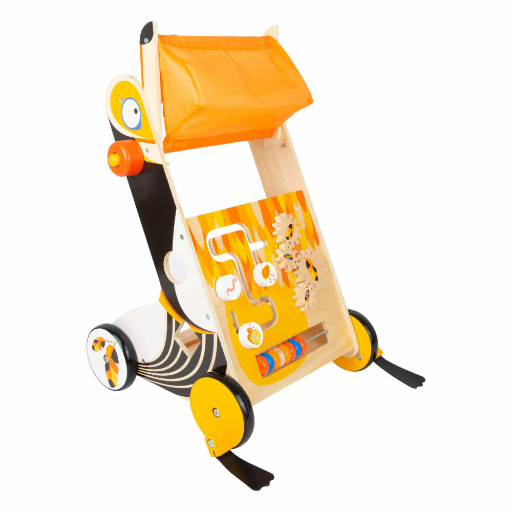 Legler Small Foot Lauflernwagen Tukan, Spielzeug, ab 12 Monate, 11737