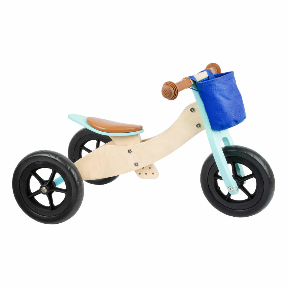 Legler Laufrad-Trike Maxi 2 in 1 Türkis, Spielzeug, ab 12 Monate, 11609