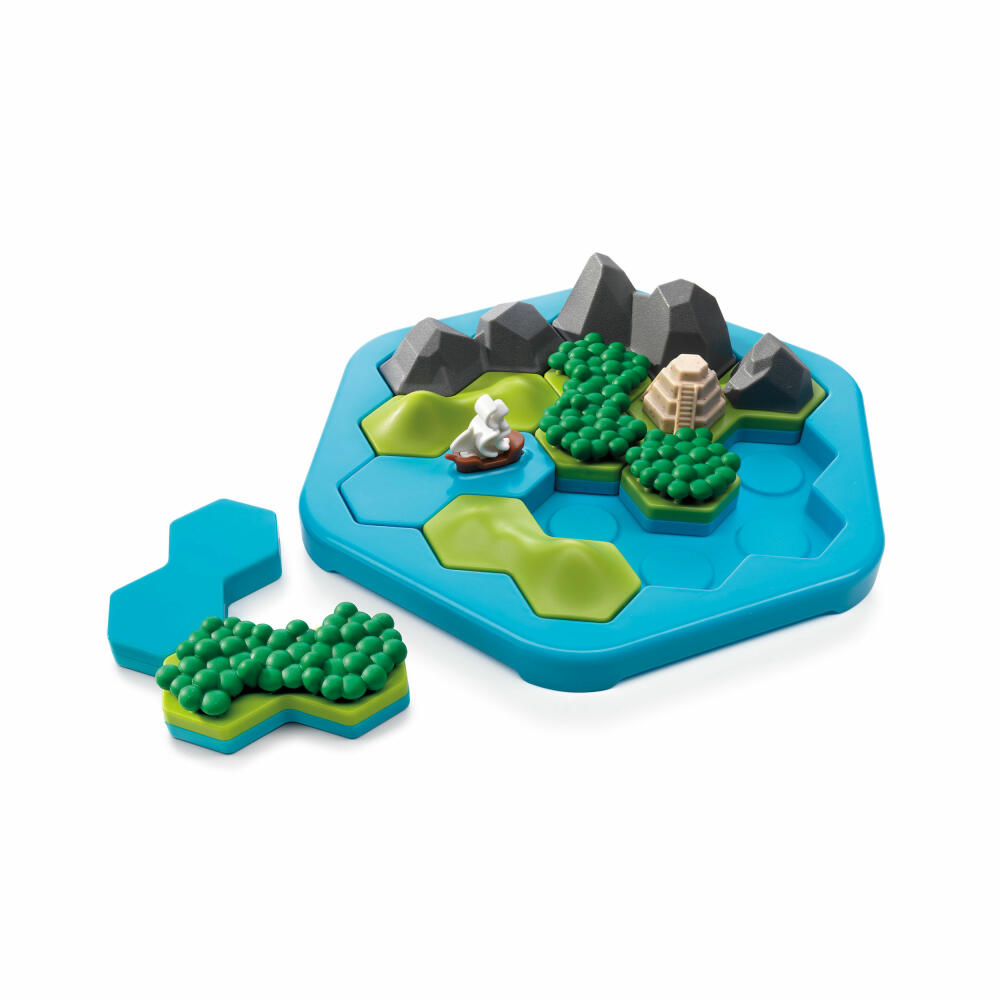 Smart Games Treasure Island, puzzle game, logic game, thinking game, children's game, children, SG 098 DE