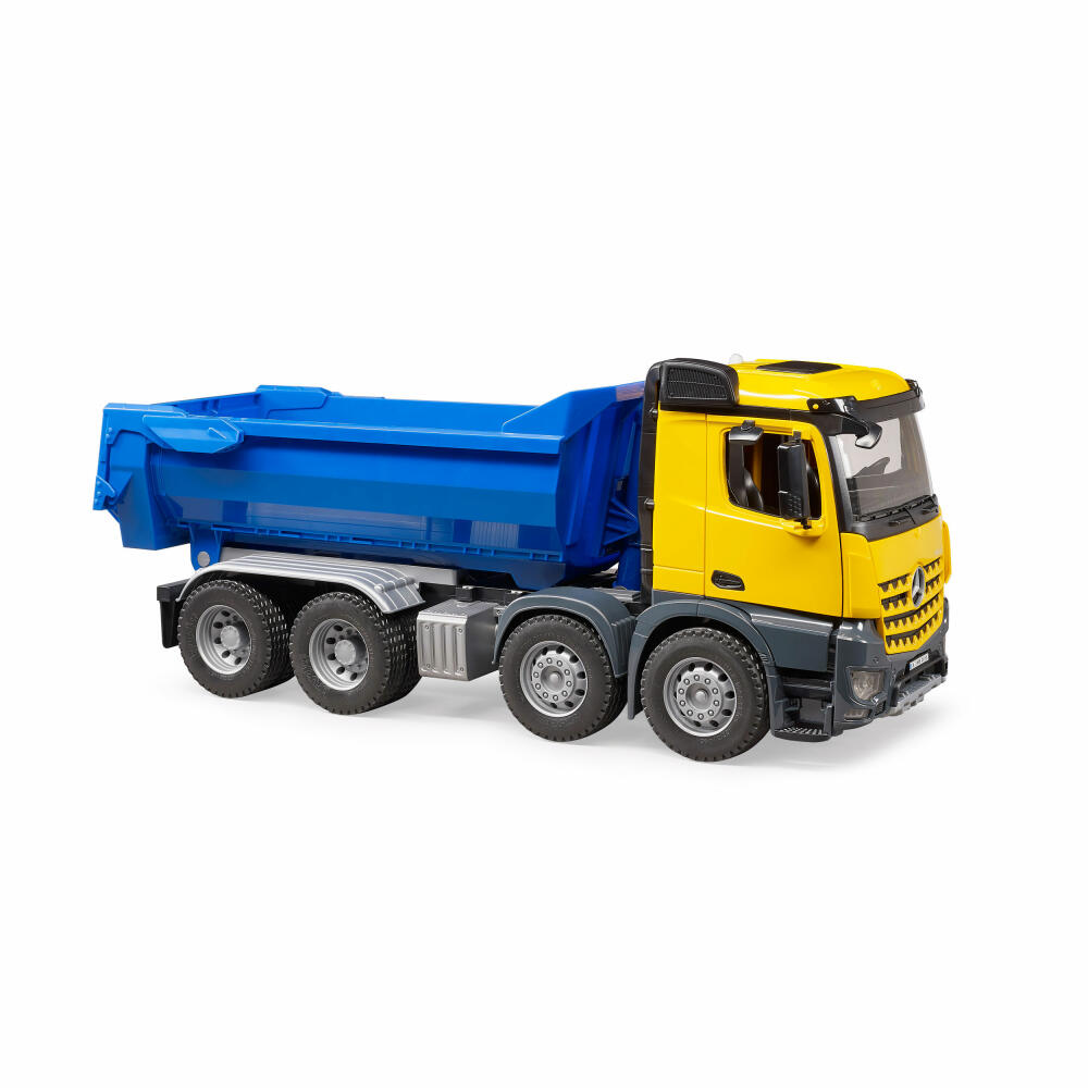 Bruder Mercedes Benz Arocs Halfpipe Kipp-LKW, Lastwagen, Modellfahrzeug, Modell Fahrzeug, Spielzeug, 3623