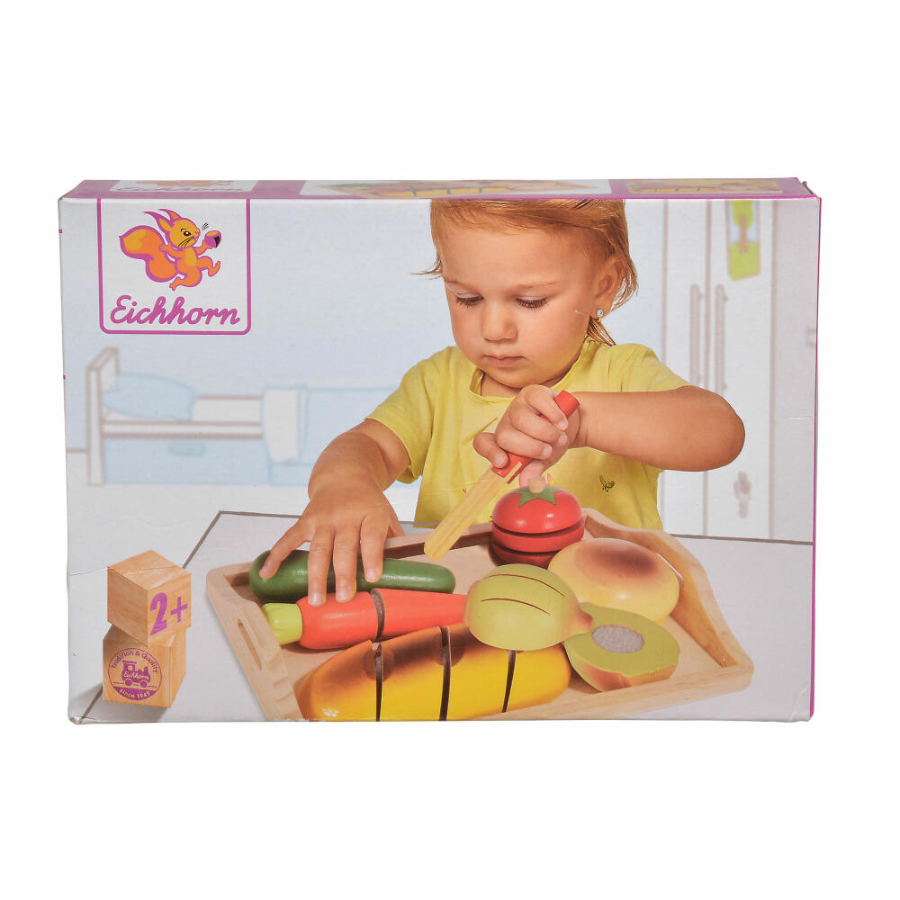 Eichhorn cutting board, cutting toy, play food, kitchen, shop, accessories, wooden toy, 100003731