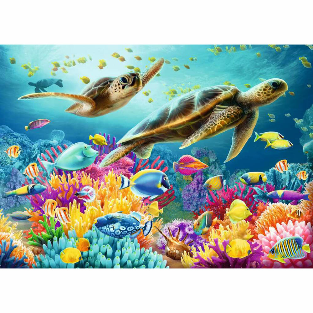 Ravensburger Puzzle Blaue Unterwasserwelt, Erwachsenenpuzzle, 1000 Teile, 12000577