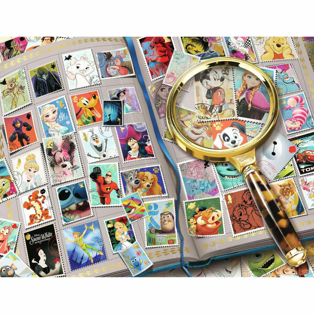 Ravensburger Puzzle Meine liebsten Briefmarken, Erwachsenenpuzzle, 2000 Teile, 16706