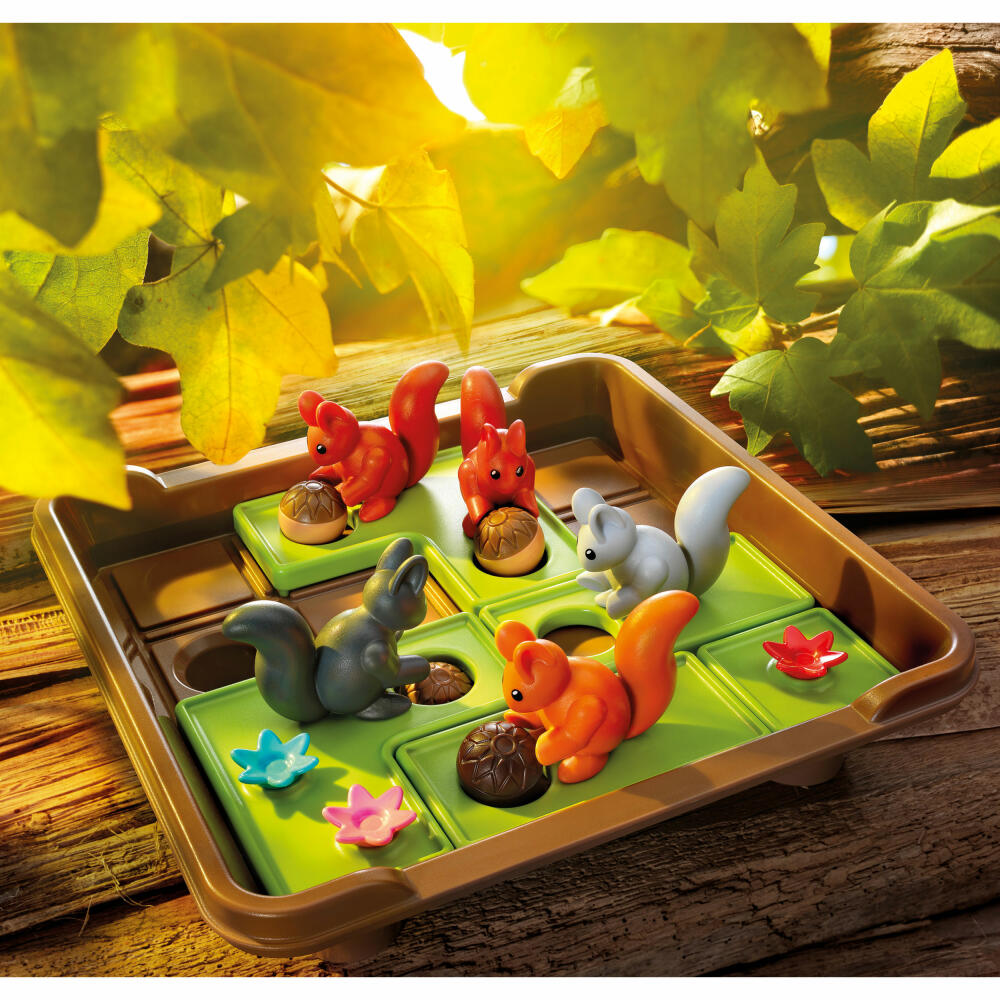 Smart Games logic game Ran an die Nüsse XXL, thinking game, puzzle game, toy, from 6 years, SG 425 XL