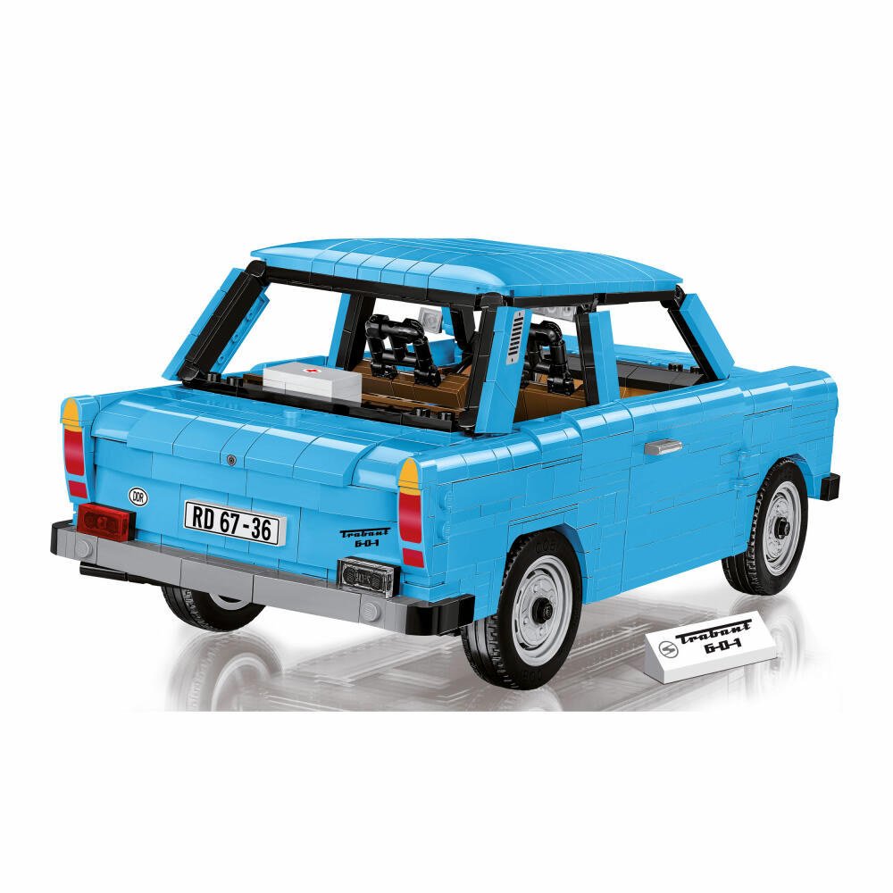 COBI Klemmbausteinset Trabant 601, Auto, Fahrzeug, Youngtimer Collection, Klemmbausteine, Kunststoff, 1420 Teile, 24331