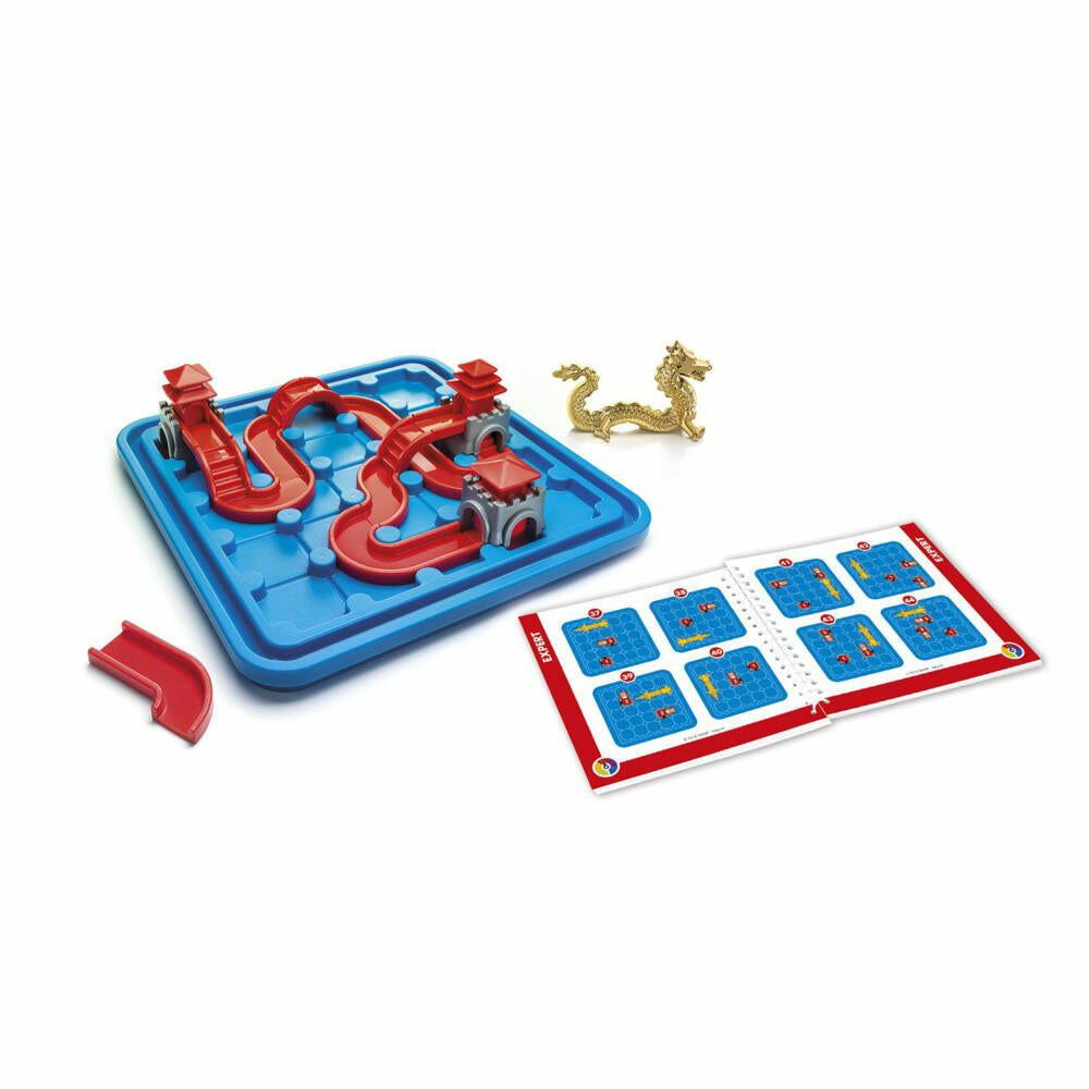 Smart Games Solitaire Game Mysterious Temple Paths Dragon Version, Puzzle Game, Children's Game, Children's Game, from 7 years, SG 283 DE