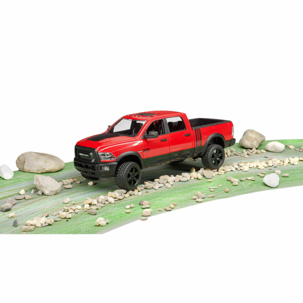 Bruder Freizeit RAM 2500 Power Wagon, Pick Up Truck, Modellfahrzeug, Modell Fahrzeug, Spielzeug, 02500