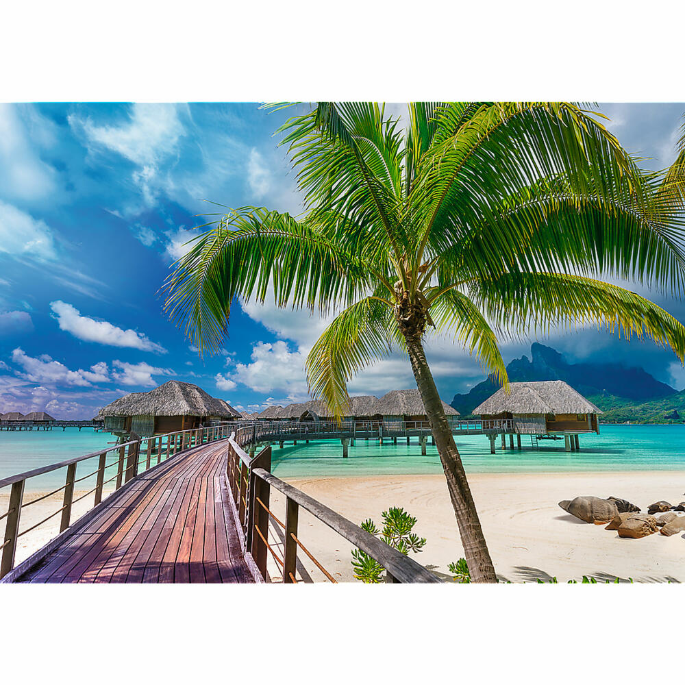 Trefl Puzzle UFT Wanderlust: Paradise Beach, Bora-Bora, 1000 pieces, 68.3 x 48 cm, 10704