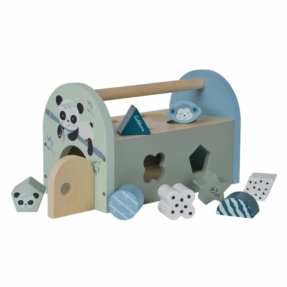 Eichhorn plug-in box, plug-in game, plug-in toy, wooden toy, toy, 100003807