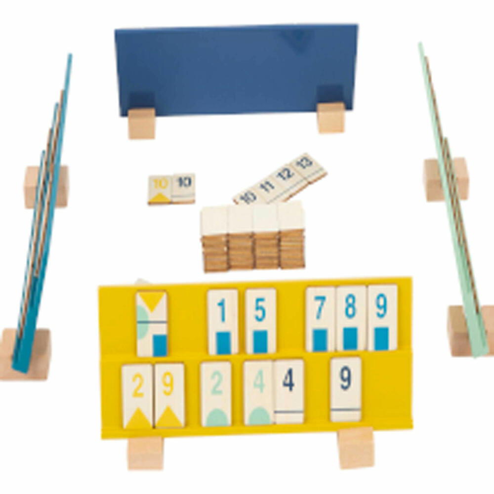Legler Small Foot Rummy Zahlenlegespiel, Spielzeug, ab 7 Jahre, 11716