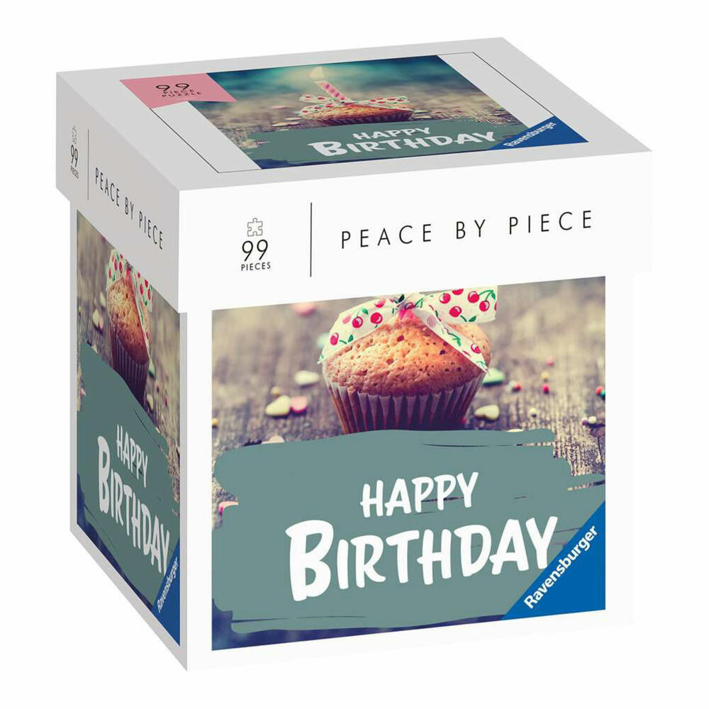 Ravensburger Puzzle Happy Birthday, Erwachsenenpuzzle, Visual Statements, 99 Teile, 16968