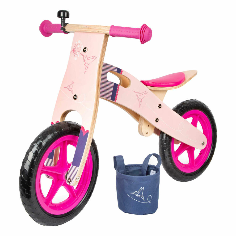 Legler Small Foot balance bike pink hummingbird, toy, from 3 years, 11613