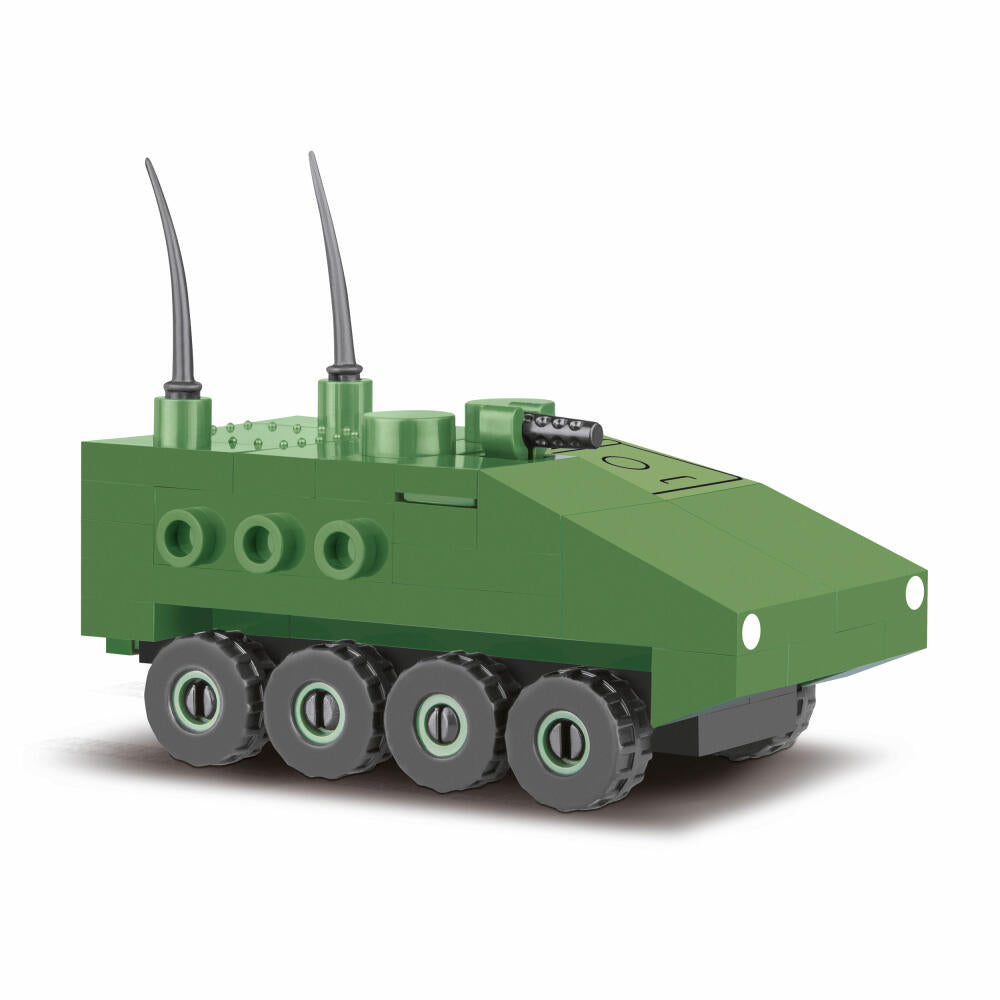 COBI World War 2 M1126 Stryker ICV, Fahrzeug, Militär, Soldaten, Figur, Konstruktionsbausteine, 62 Teile, 2242