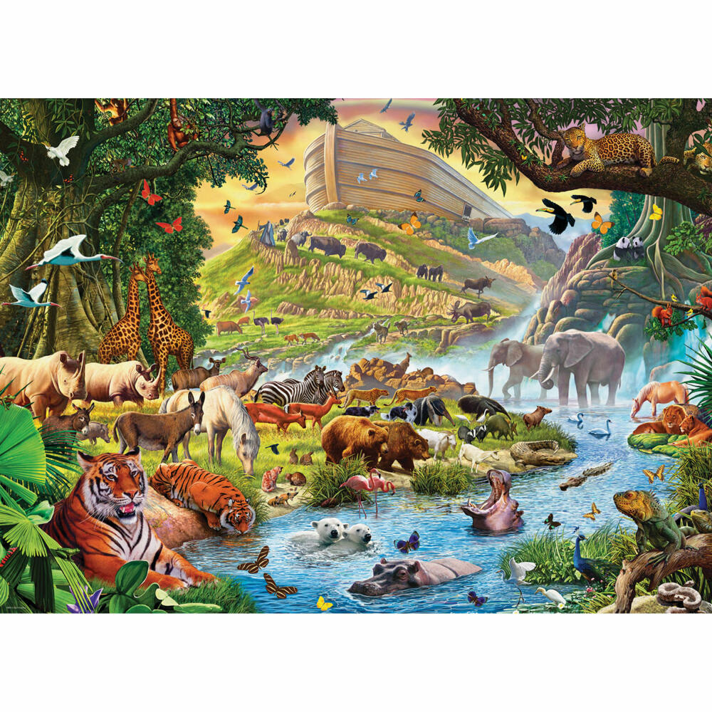 Eurographics Puzzle Noahs Arche vor dem Regen, 500 Teile, 68 x 48 cm, 6500-0980