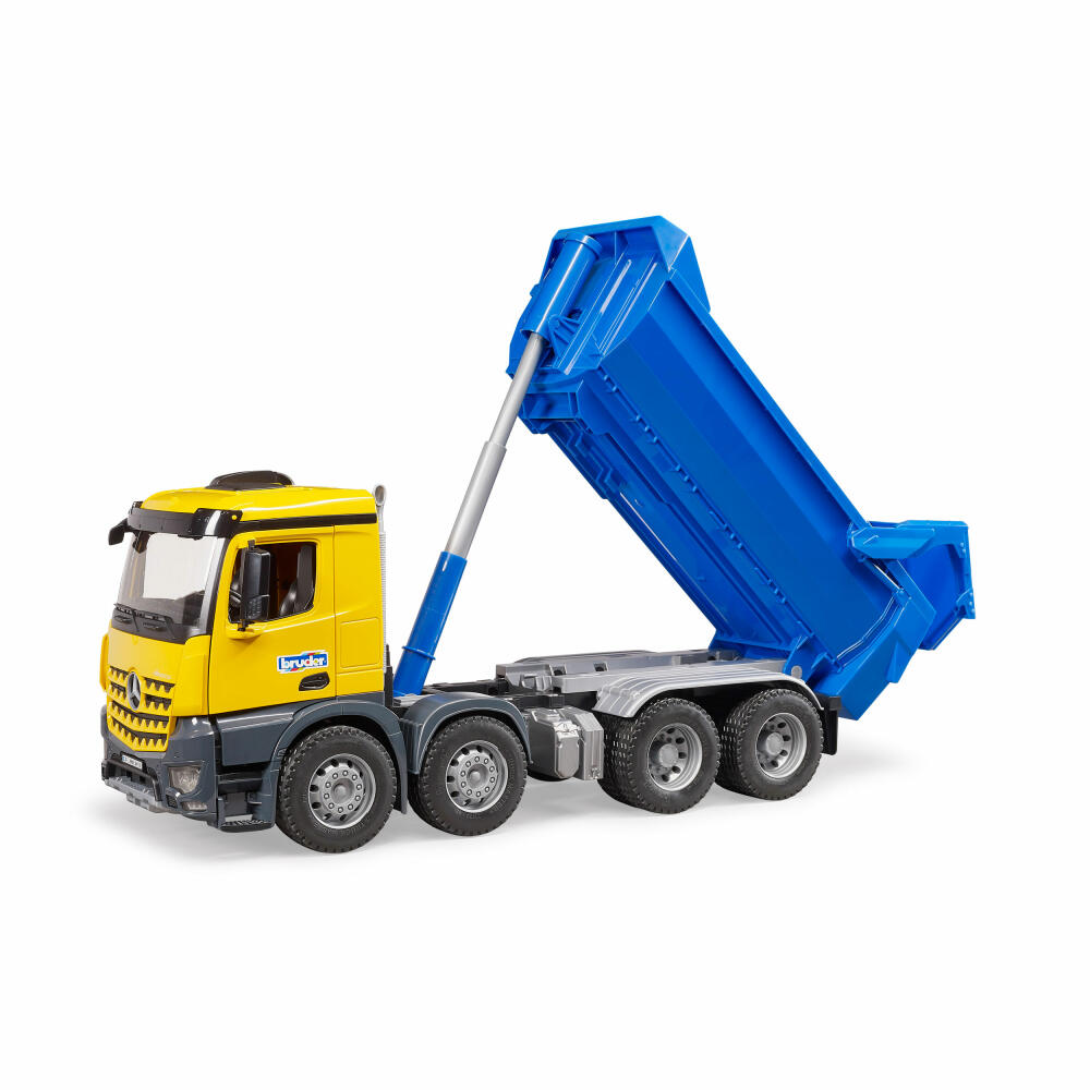 Bruder Mercedes Benz Arocs Halfpipe Kipp-LKW, Lastwagen, Modellfahrzeug, Modell Fahrzeug, Spielzeug, 3623