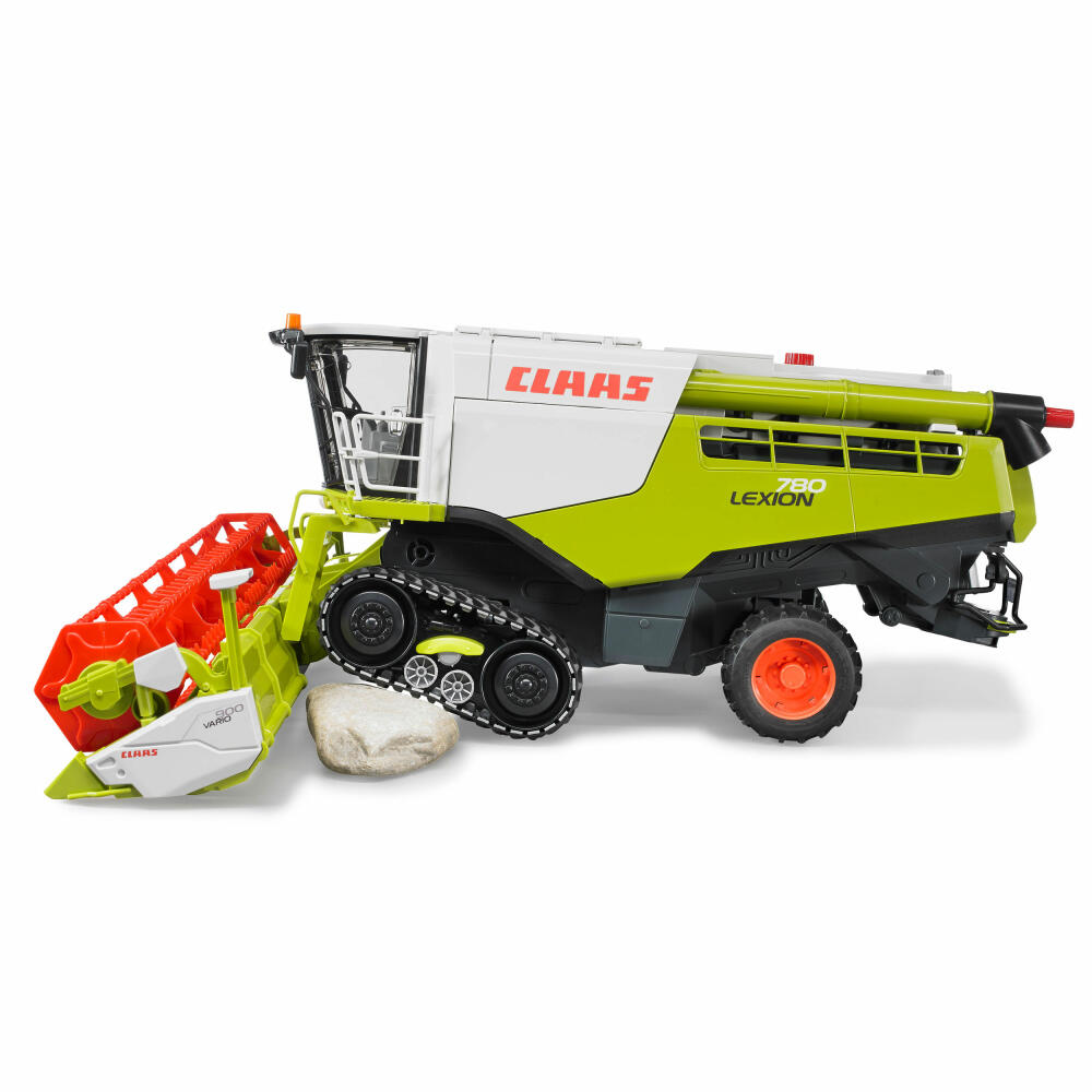 Bruder Agriculture Claas Lexion 780 Terra Trac Combine Harvester, Model Vehicle, Model Vehicle, Toy, 02119