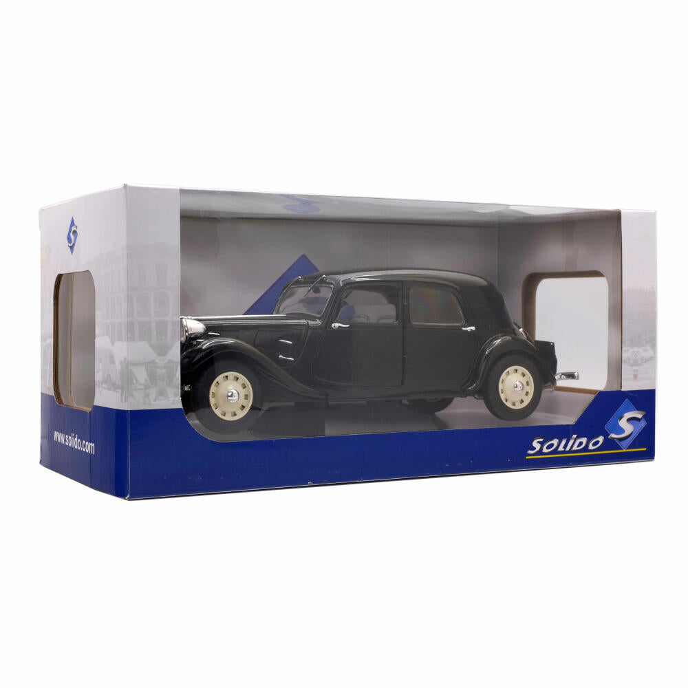 Solido Citroen Traction 11CV 1937, model car, car, sedan, miniature, black, 1:18, 421184480