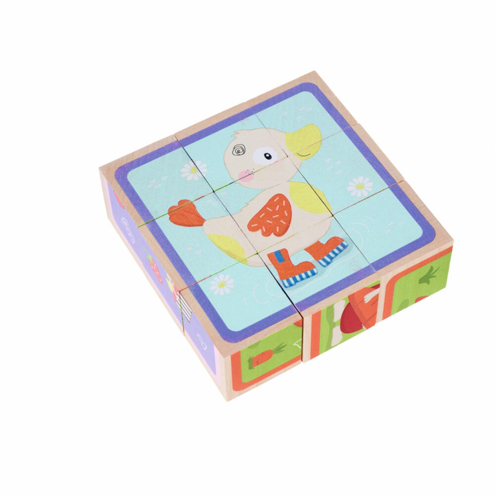 Eichhorn Picture Cube Friends, 9 pcs., Picture Cube Puzzle, Cube Puzzle, Puzzle, 100005463