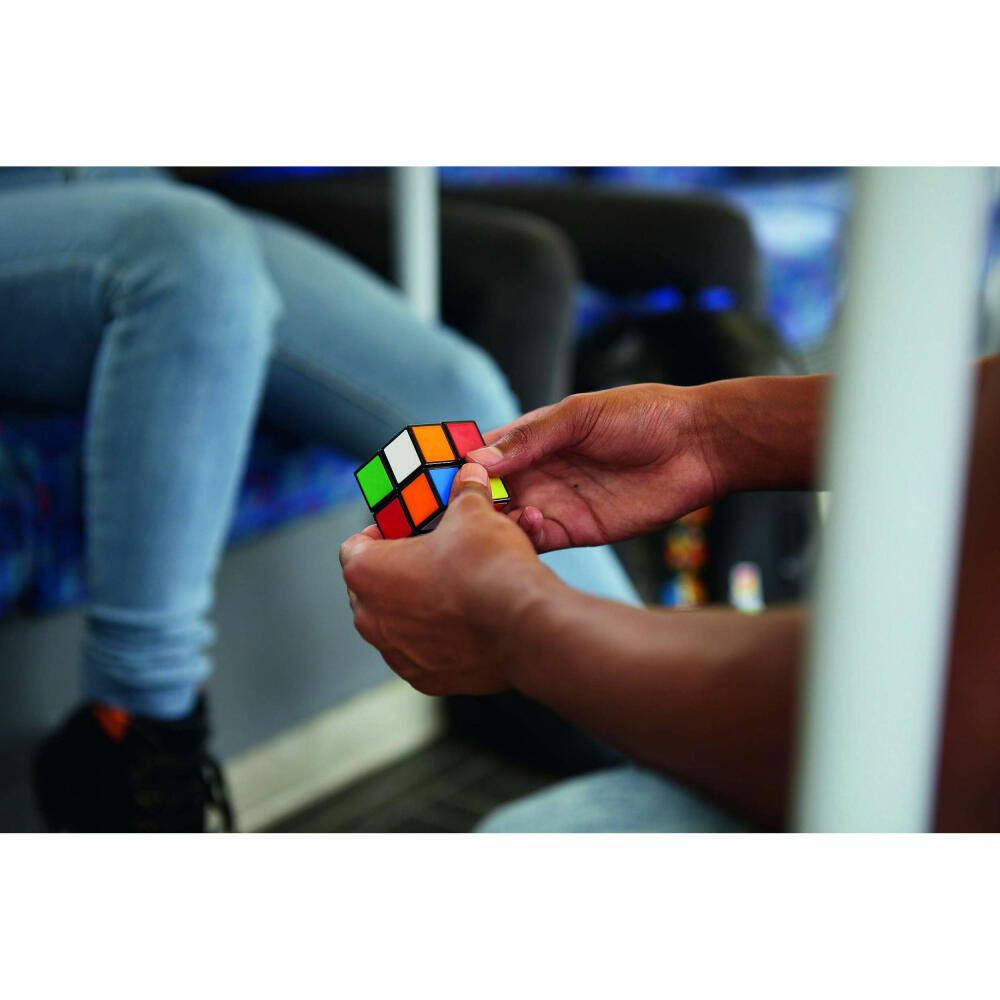 Ravensburger Rubiks Mini, family game, Rubik Cube, thinking game, strategy game, magic cube game, 76393