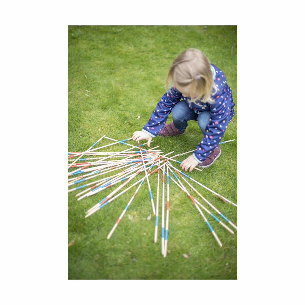 Eichhorn Outdoor Mikado, game of skill, garden mikado, giant mikado, garden toy, bamboo, 100004591