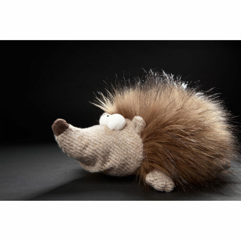 sigikid BEASTS cuddly toy hedgehog Harvey Harvest, plush toy, cuddly toy, cuddly animal, brown, 39620