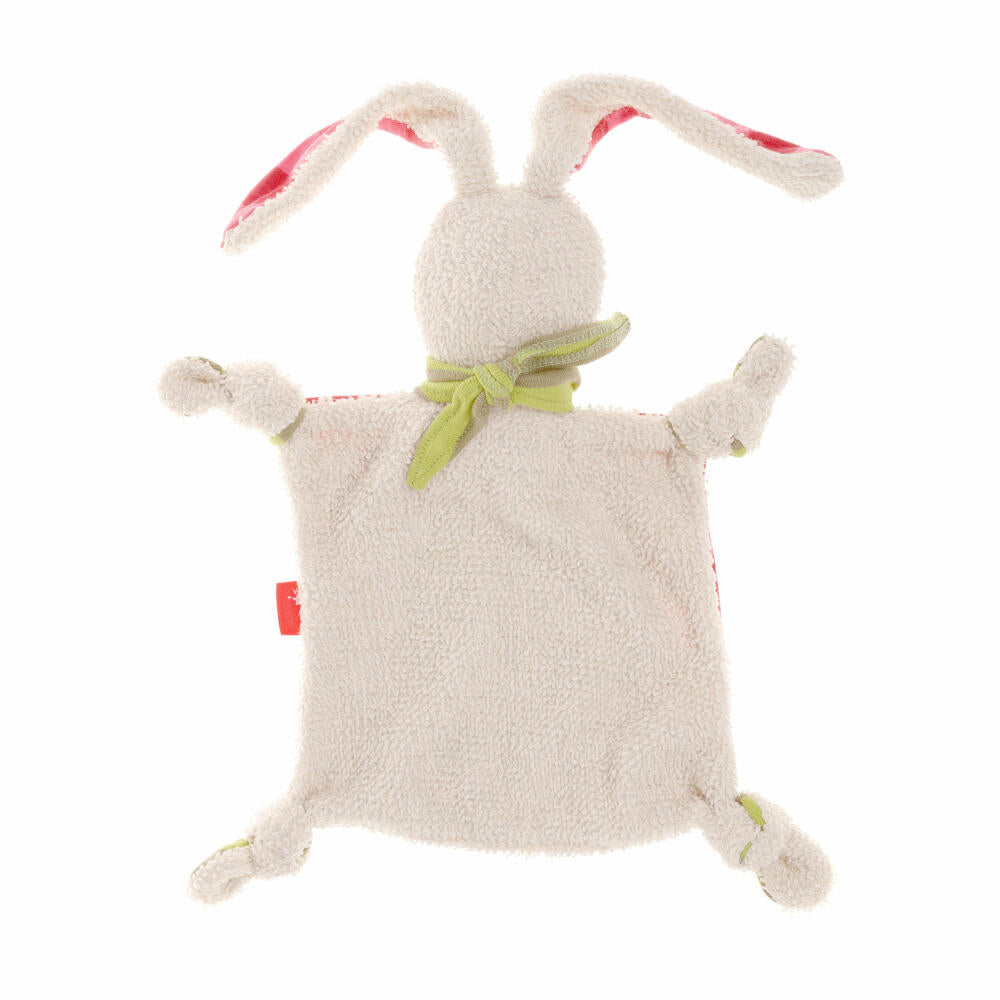 sigikid Schnuffeltuch Hase, Schmusetuch, Kuscheltuch, Babytuch, Schnuffel Tuch, Babyspielzeug, Baby Spielzeug, Baumwolle, 40594