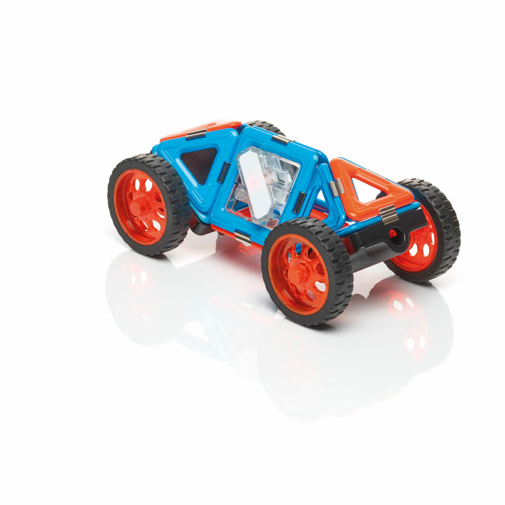 Geosmart construction blocks Night Cruiser, magnetic building blocks, from 3 years, 21 pieces, GEO 217