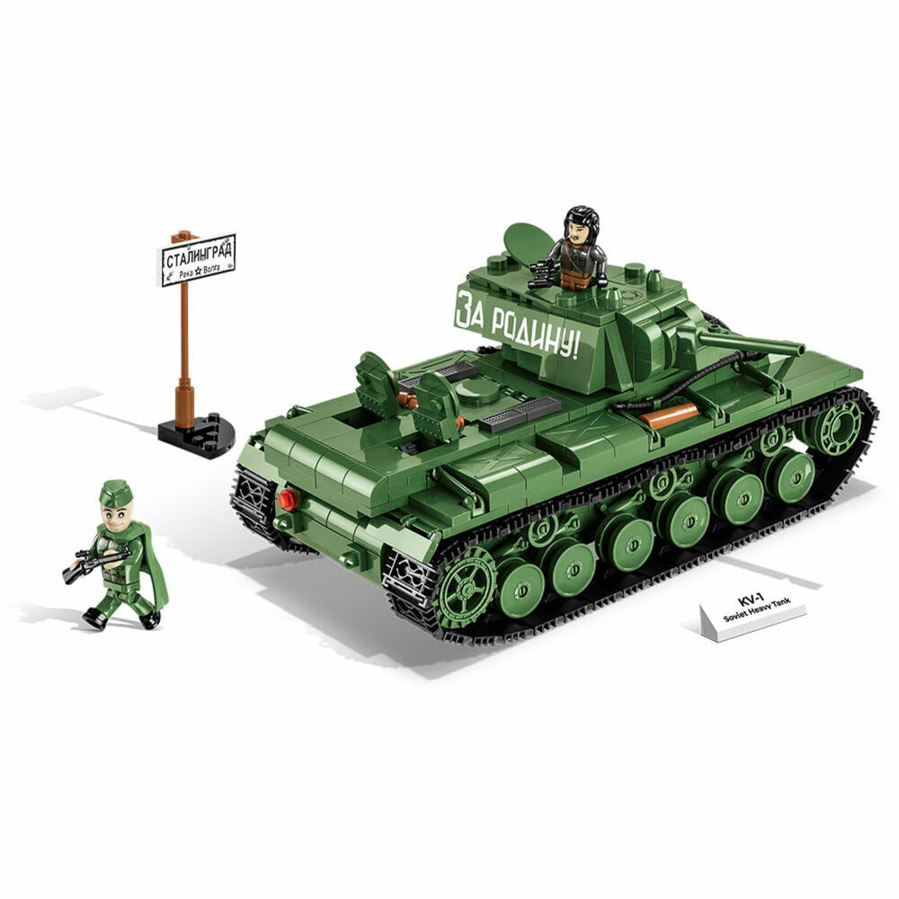 Cobi Klemmbausteinset KV-1 Kampfpanzer, World War 2, Panzer, Spielzeug, 656 Teile, 2555