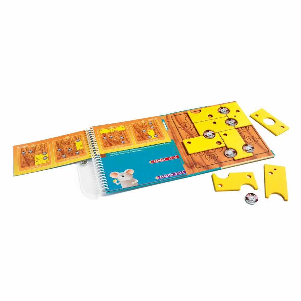 Smart Games Magnetic Travel Games Brain Cheeser, Travel Game, Children's Game, Children's Game, from 6 years, SGT 250-8