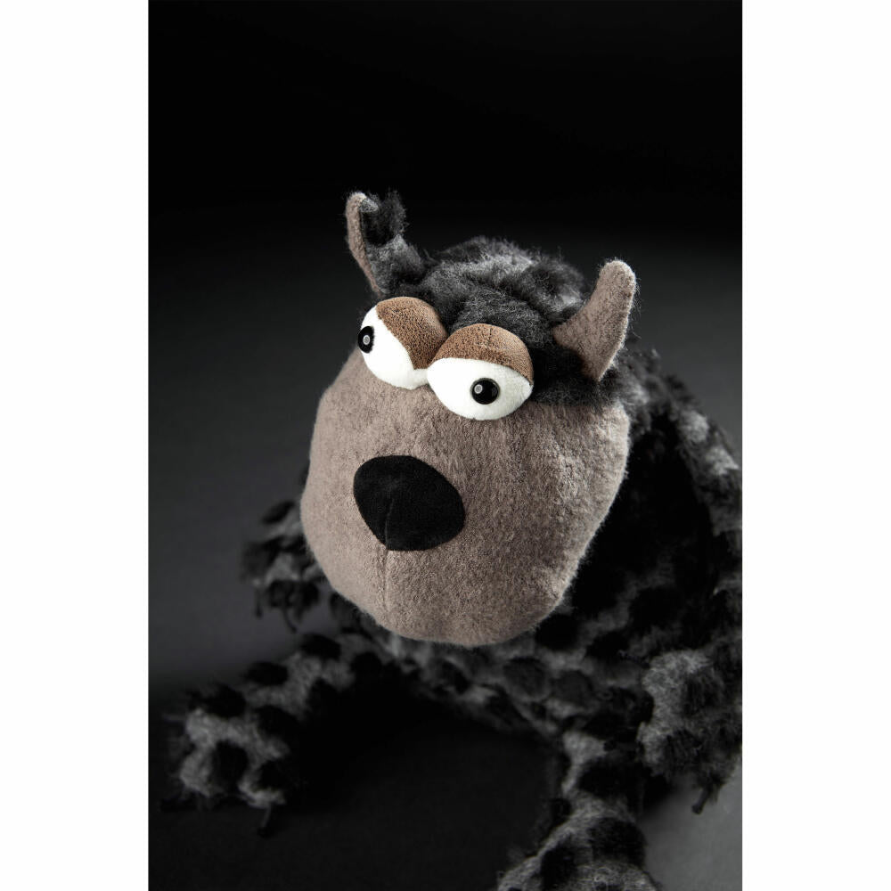 sigikid BEASTS Kuscheltier Kater Gagaga Gago, Plüschtier, Schmusetier, Kuschel Tier, Grau / Schwarz, 39624