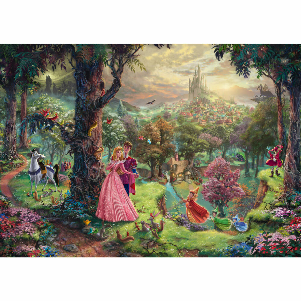 Schmidt Spiele Disney Sleeping Beauty, Puzzle, Adult Puzzle, 1000 Pieces, 59474