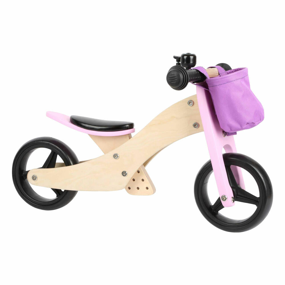Legler Laufrad-Trike 2 in 1 Rosa, Spielzeug, ab 12 Monate, 11612