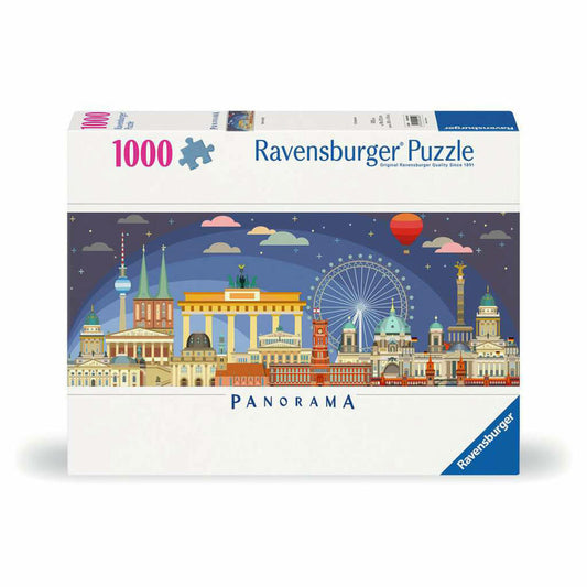 Ravensburger Puzzle Night in Berlin, adult puzzle, 1000 pieces, 12000449