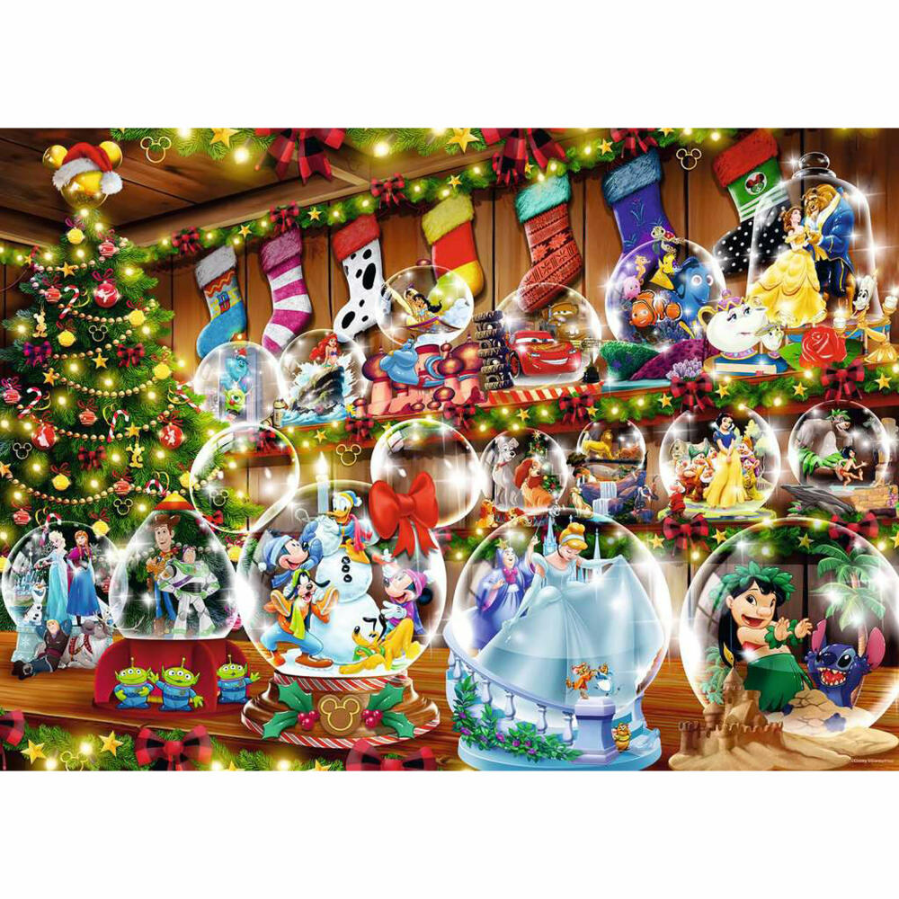 Ravensburger Puzzle Schneekugelparadies, Erwachsenenpuzzle, 1000 Teile, 12000537