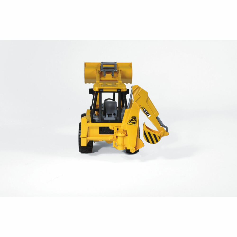 Bruder Baufahrzeuge JCB 4CX Baggerlader, Bagger, Modellfahrzeug, Modell Fahrzeug, Spielzeug, 02428