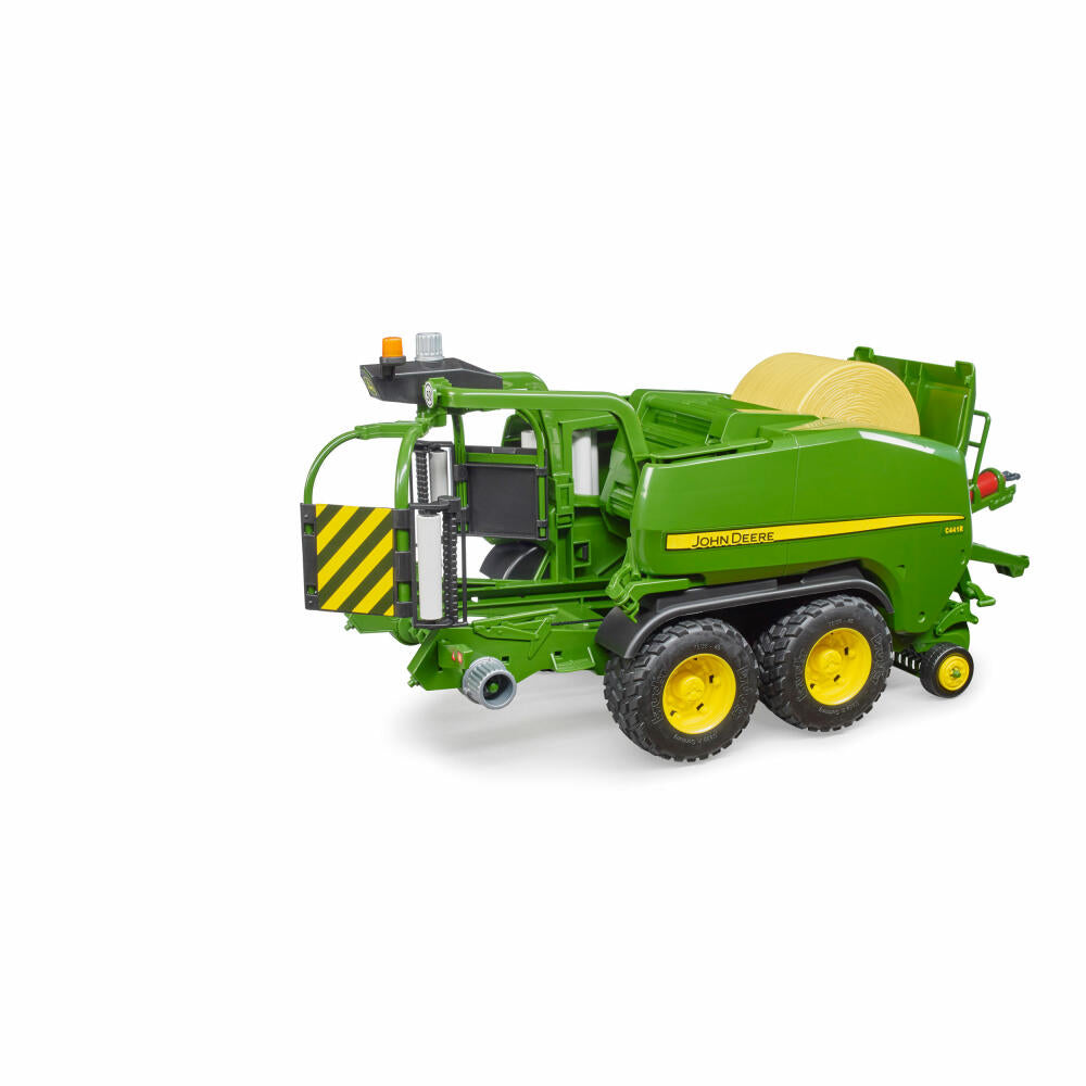 Bruder Agriculture John Deere Round Bale Press Wrapper Combination C441R, Harvester, Model Vehicle, Model Vehicle, Toy, 02032