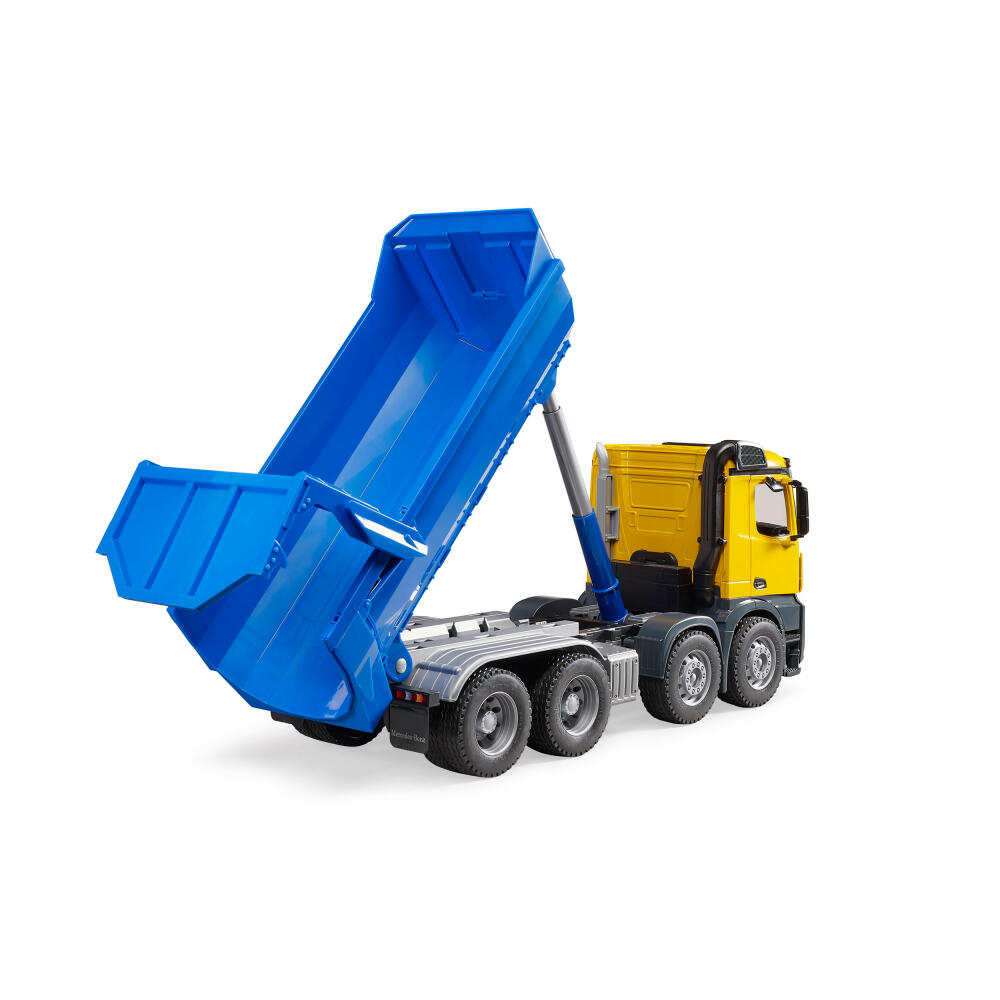 Bruder Mercedes Benz Arocs Halfpipe Kipp-LKW, Lastwagen, Modellfahrzeug, Modell Fahrzeug, Spielzeug, 3623