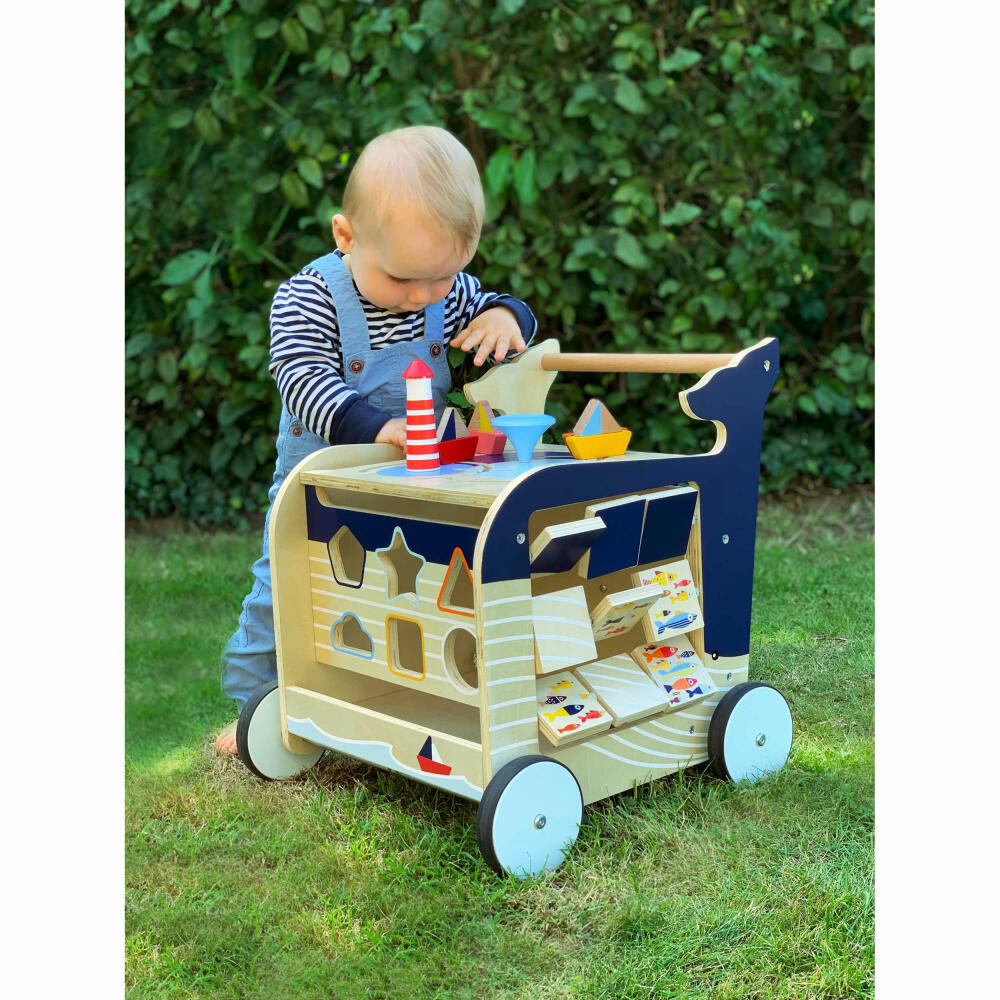 Legler Small Foot Walker Whale, Toy, from 12 months, 11608