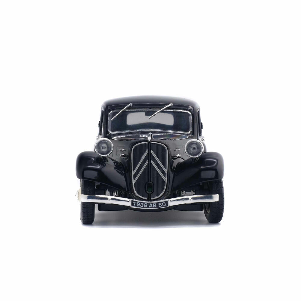 Solido Citroen Traction 11CV 1937, model car, car, sedan, miniature, black, 1:18, 421184480