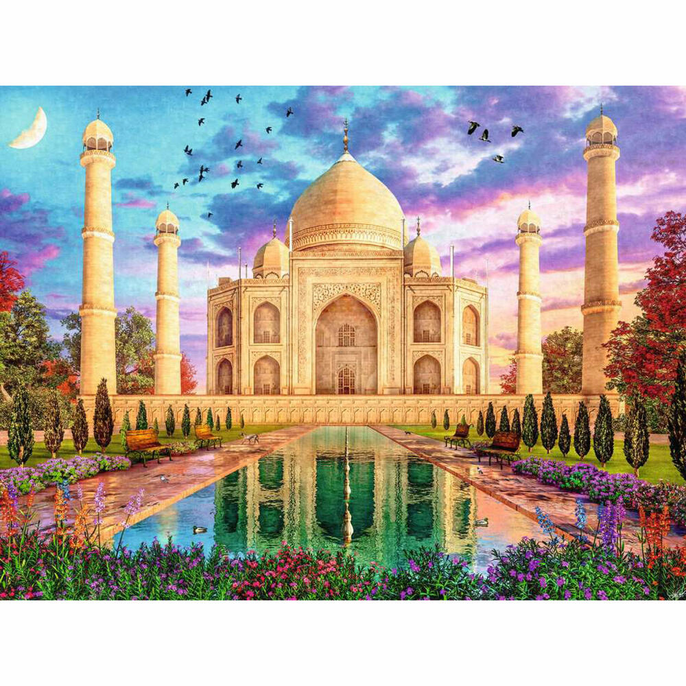 Ravensburger Puzzle Bezauberndes Taj Mahal, Erwachsenenpuzzle, 1500 Teile, 12000741
