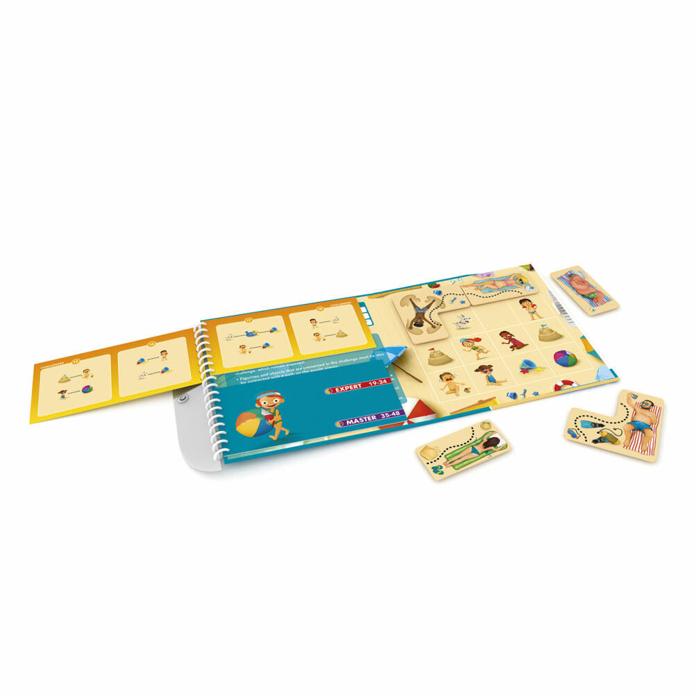 Smart Games Magnetic Travel Games Beach Games, Travel Game, Children's Game, Children's Game, from 6 years, SGT 300 DE-8