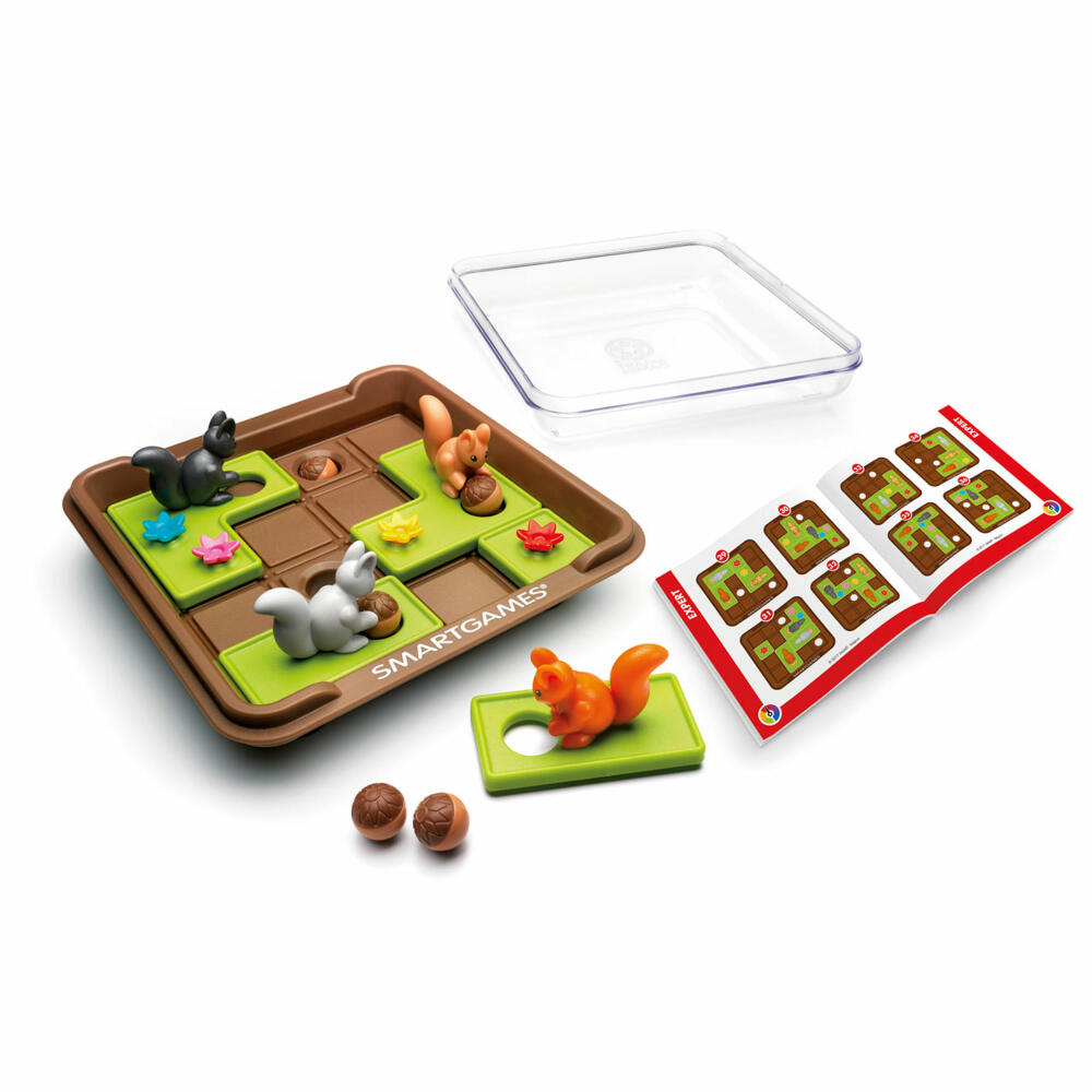 Smart Games logic game Get to the nuts, thinking game, children's game, children's game, from 6 years, SG 425 DE