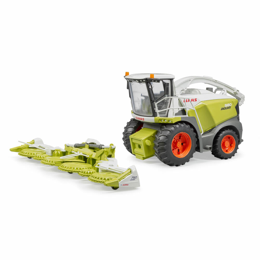 Bruder Agriculture Claas Jaguar 980 Forage Harvester, Harvesting Machine, Model Vehicle, Model Vehicle, Toy, 02134